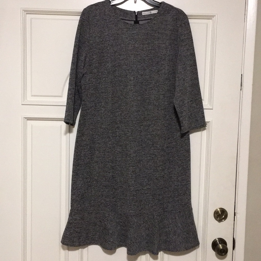 Gray Tweed Dress